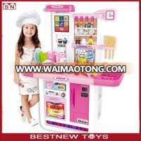 Newest popular kitchen play toys with sound and light