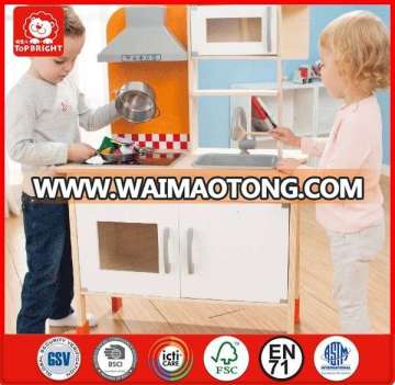 top selling products 2017 wooden Pretend Play kids play kitchen